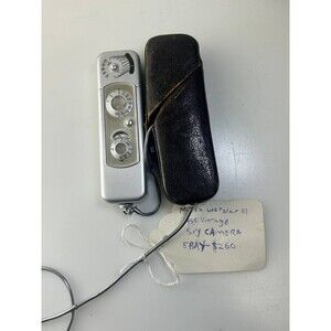 UNTESTED AS IS Minox III Subminiature  Camera w/ Complan 15mm f/3.5 Lens